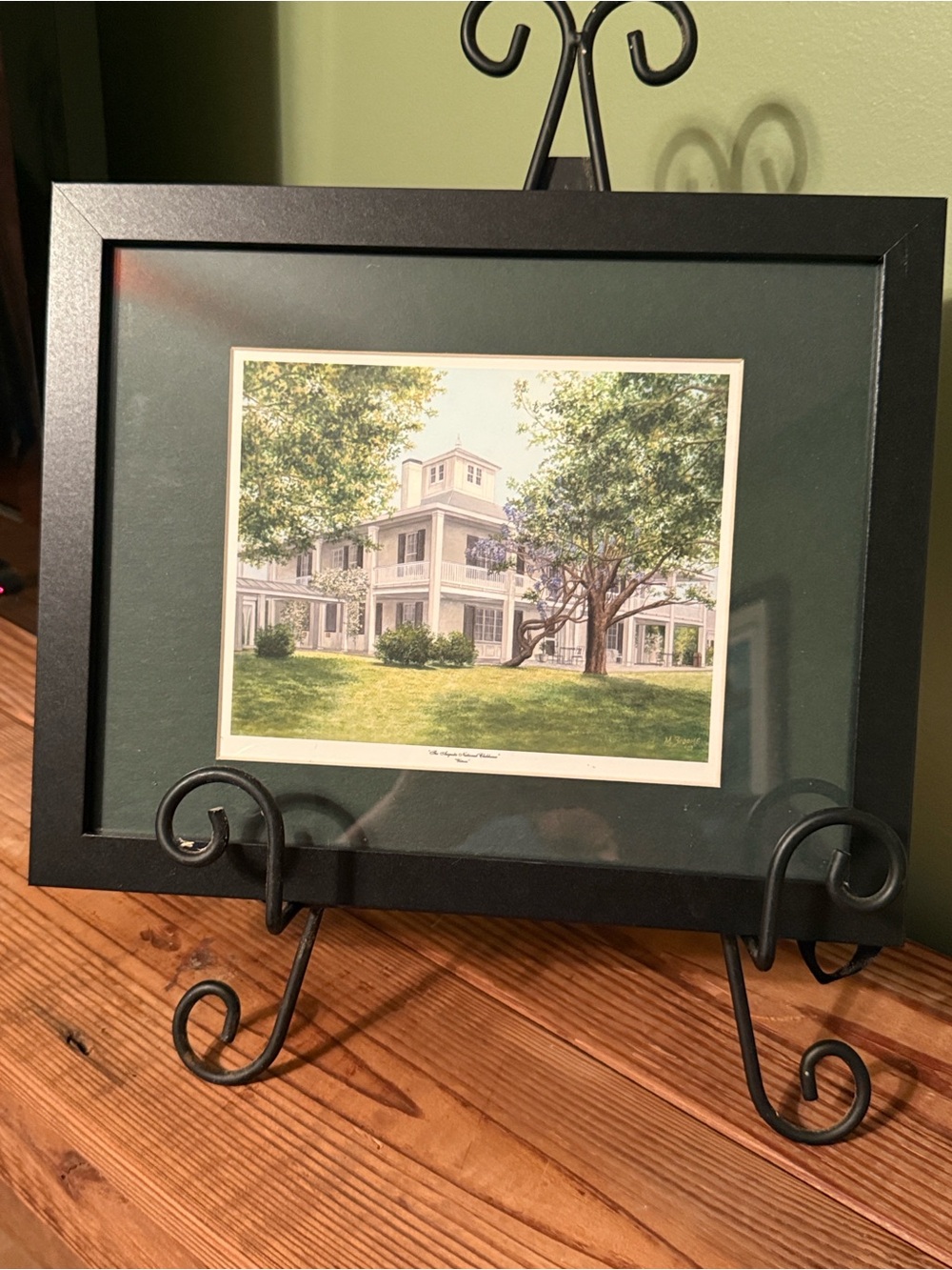 Augusta National Clubhouse ..  8x10 framed